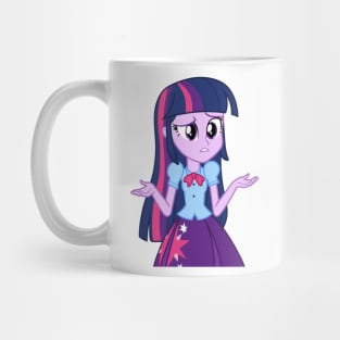 Twilight Sparkle shrug Mug